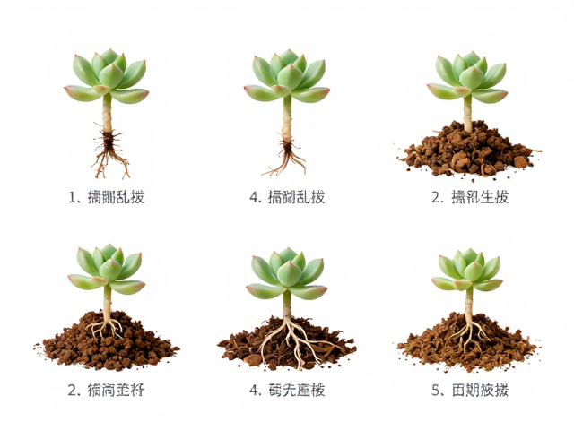 配土定植与初期浇水策略