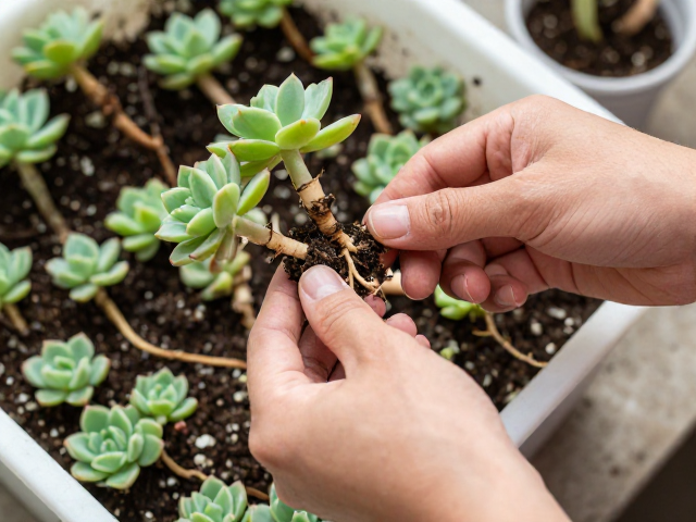 上盆定植与初期养护