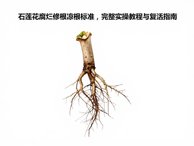修根操作的核心规范与工具准备