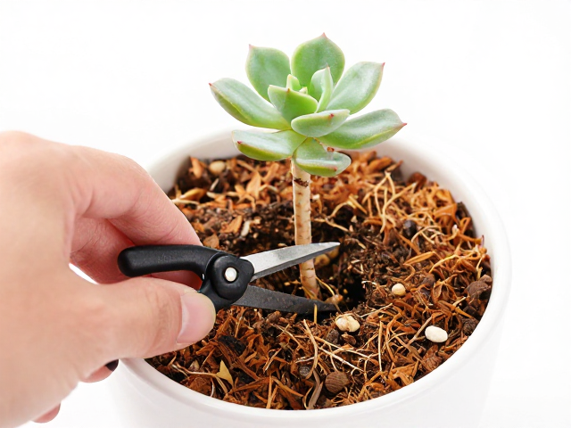 上盆操作与初期养护细节