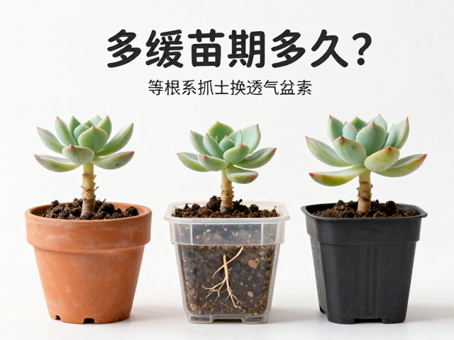 多肉缓苗期多久？等根系抓土换透气盆，完整养护指南