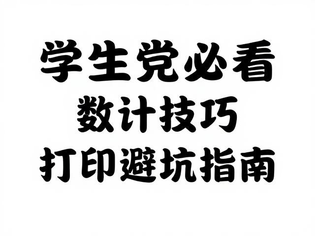 常见打印缺陷的识别与修正策略