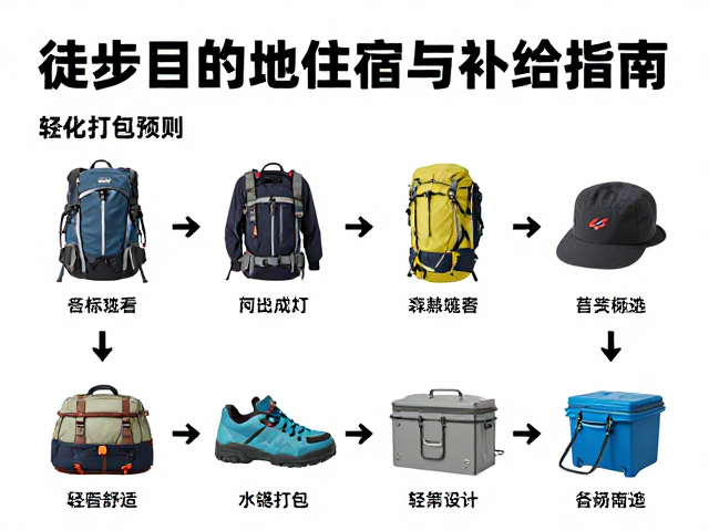 轻量化打包核心原则与装备选择