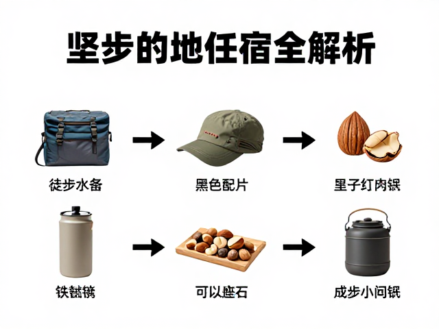轻装徒步指南,坚果补给与目的地住宿全解析