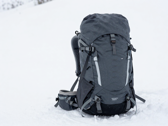 雪地徒步包推荐,20L短途冰雪背包,反光设计安全出行