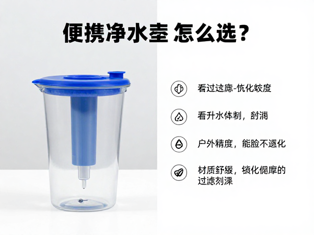 便携净水壶怎么选?看过滤精度与户外饮水净化效果
