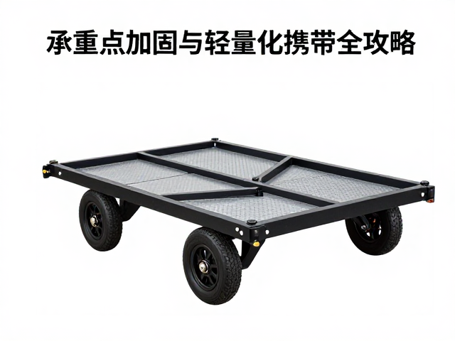 聚拢四轮拖车怎么选？承重点加固与轻量化携带全攻略
