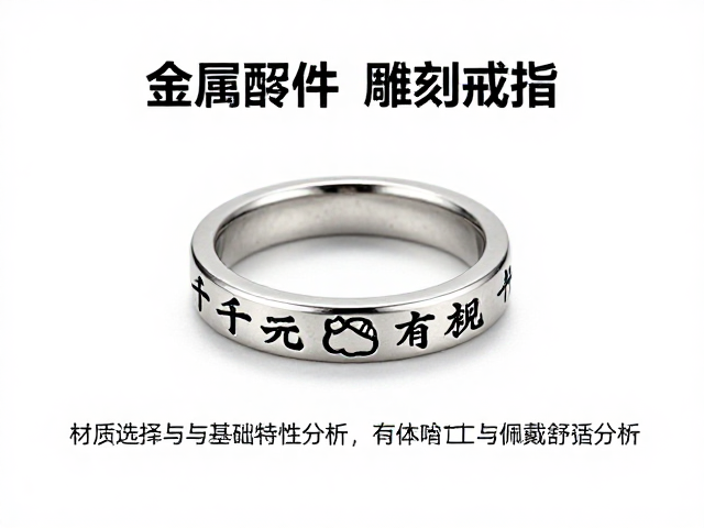 入门级数千元金属零件雕刻戒指，兼顾工艺与佩戴舒适度指南