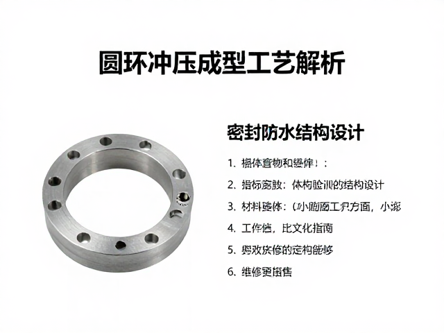 圆环冲压成型工艺解析，密封防水结构设计与售后维修更换指南