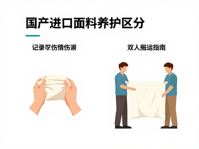 面料伤情的标准化记录与演变追踪
