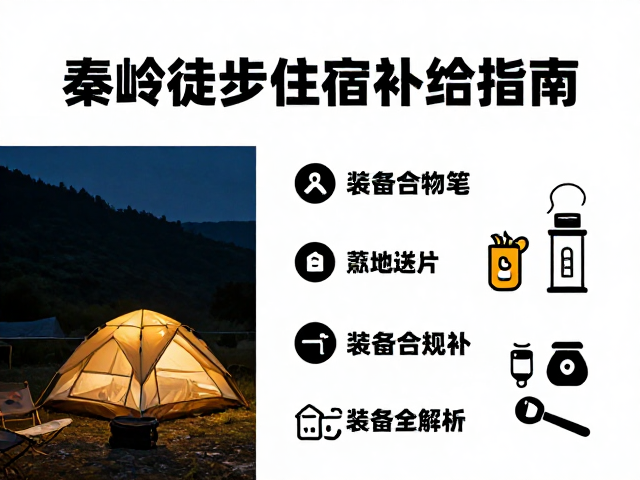 营地搭建与夜间管理