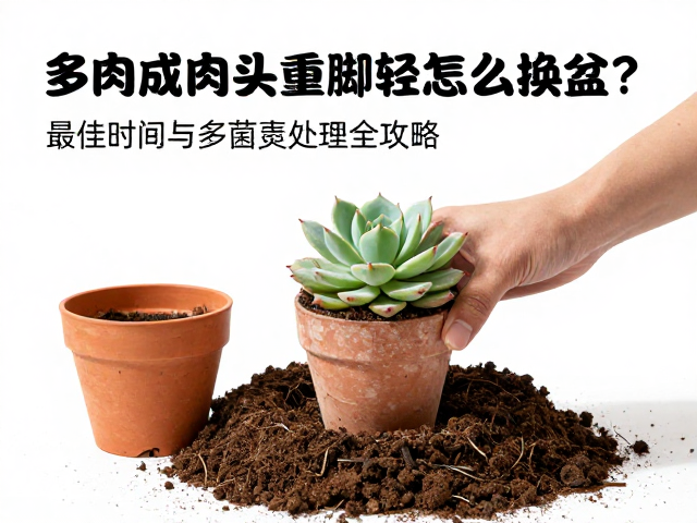 盆土配比与定植操作的核心细节
