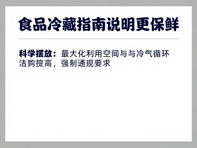 科学摆放:最大化利用空间与冷气循环