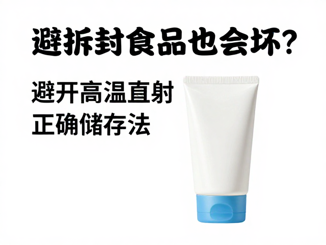 避光防晒,未拆封食品也会坏?避开高温直射的正确储存法