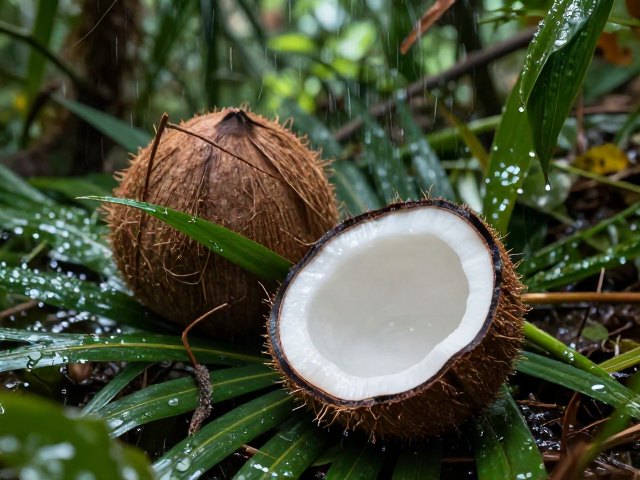 热带植物原料椰子水,高温高湿环境下的天然滋养秘密