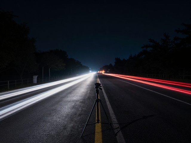 明暗合成车轨夜景，稳固三脚架下的长曝光绝美秘籍