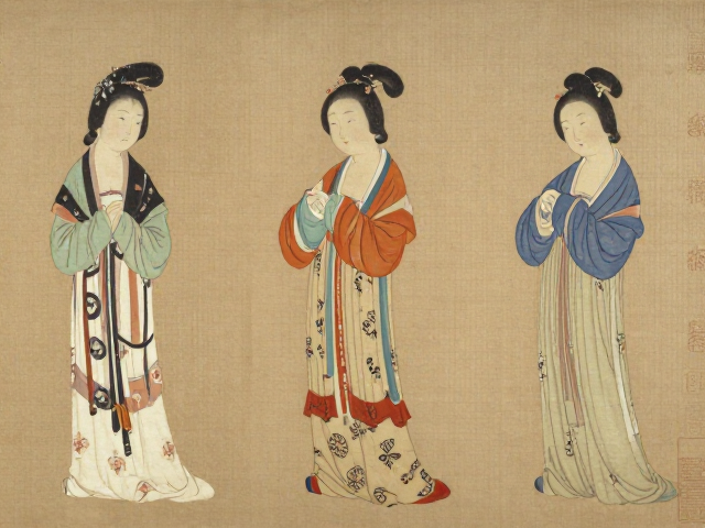 民窑仕女图的历史脉络与工艺特征