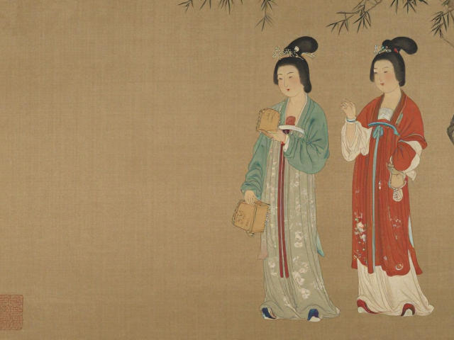 画意构图与时代审美风格的演变