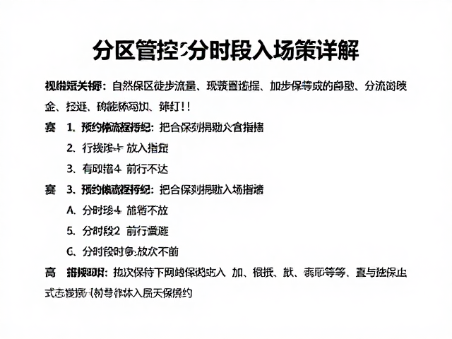 预约流程与行前准备实务