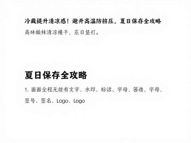 特殊品类:高敏食材的独立策略