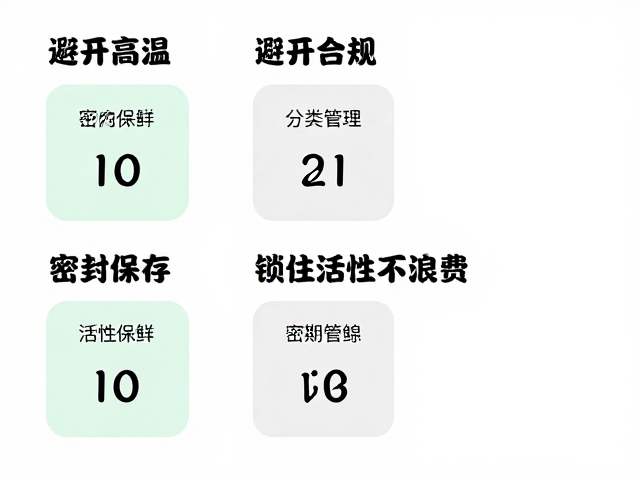 活性保鲜:分类管理与时间追踪