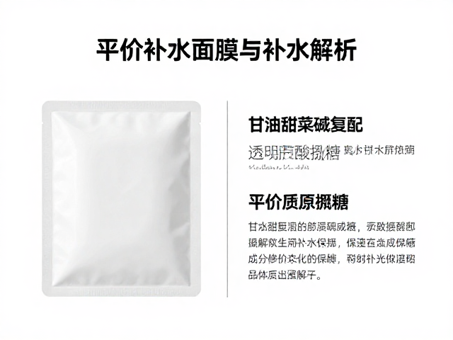 平价补水面膜的成分逻辑与配方解析