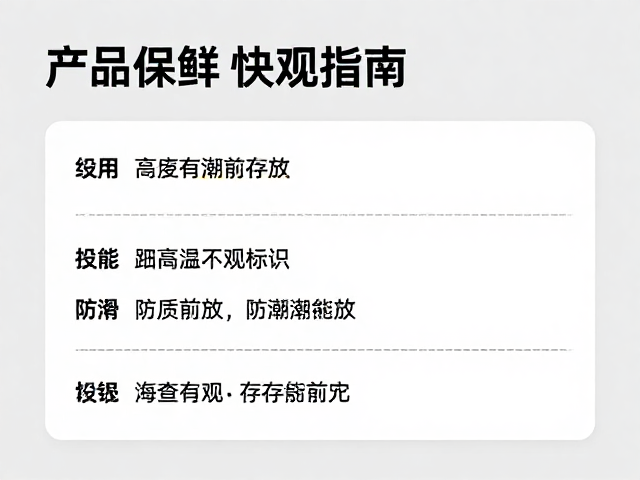 细察外观标识,识别潜在变质前兆