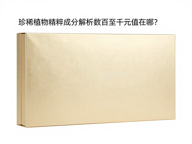贵妇面膜礼盒揭秘,珍稀植物精粹成分解析,数百至千元值在哪?