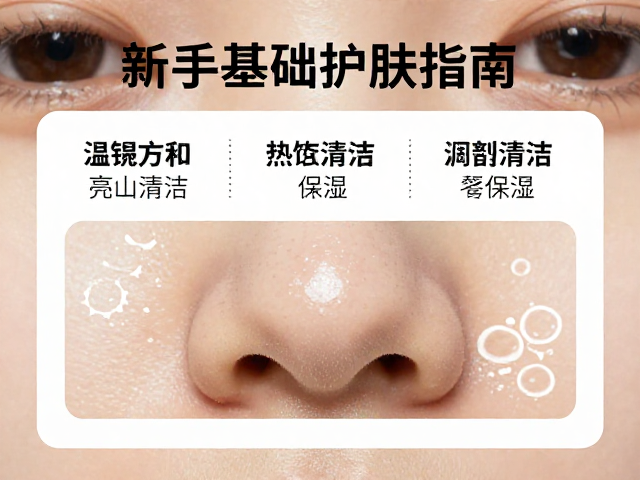 新手基础护肤指南：温和清洁与保湿