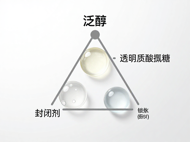 泛醇,透明质酸寡糖,封闭剂,锁水保湿的黄金三角配方解析