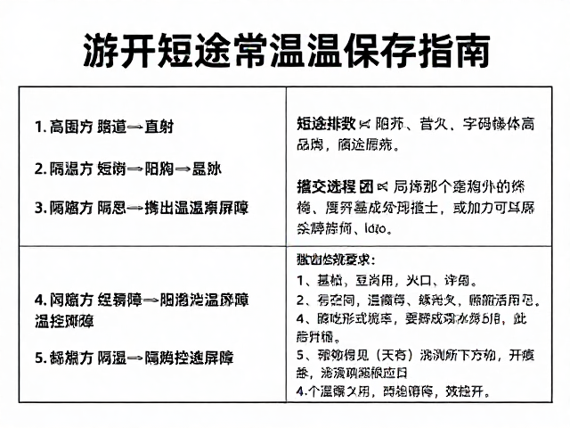 物理隔热:构建基础温控屏障
