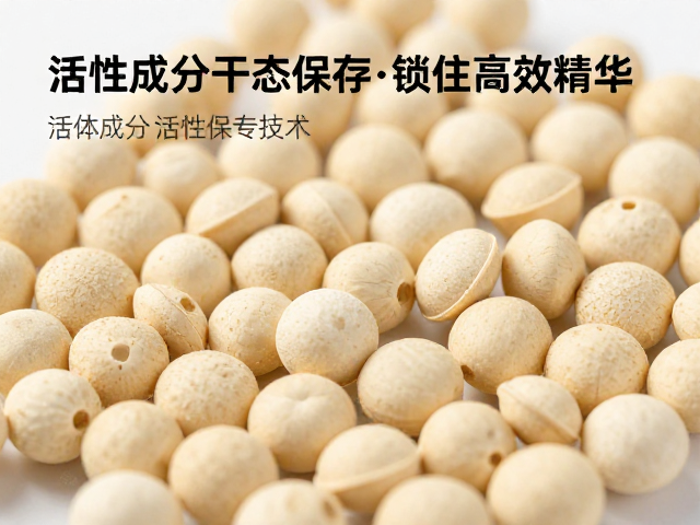 活性成分在干态下的保存机制