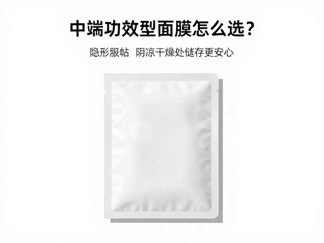 中端功效型面膜怎么选?轻薄隐形服帖,阴凉干燥处储存更安心