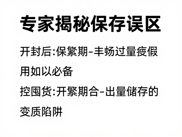 控囤货:频繁开合与过量储存引发的变质陷阱