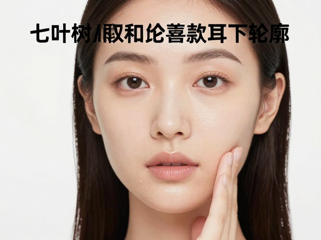 七叶树提取物改善耳下轮廓,油性肌肤也能用的紧致方案