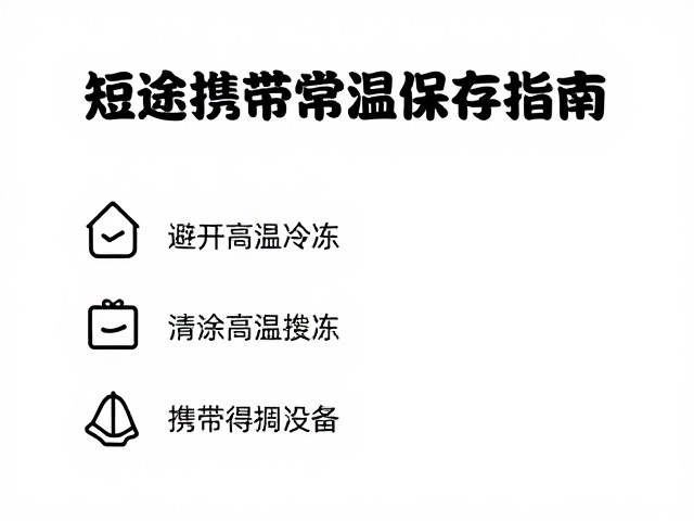 场景化携带与时间管理