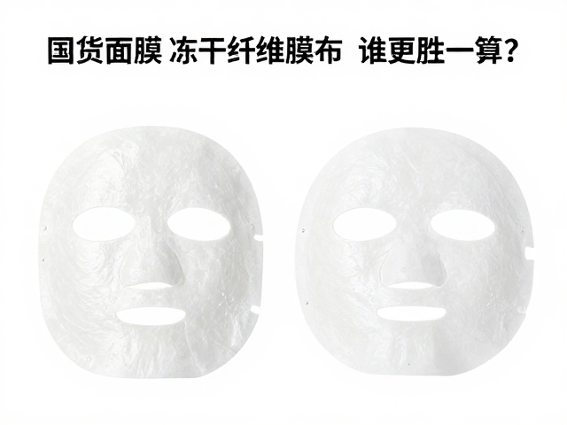 国货面膜卷出新高度,无水配方,冻干纤维膜布,谁更胜一筹?