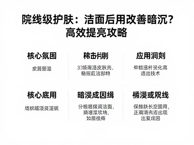 院线级护肤的底层逻辑与暗沉成因解析