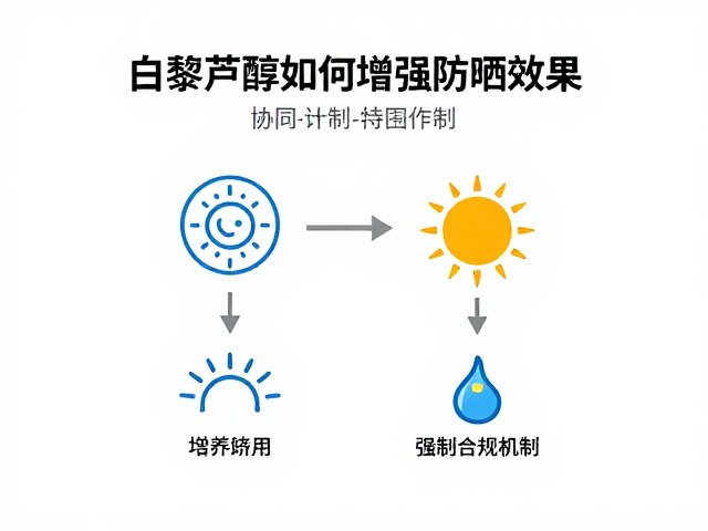 协同作用机制:白藜芦醇如何增强防晒效果