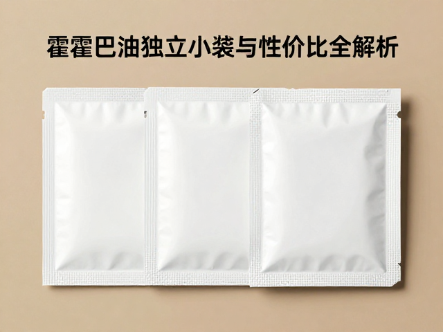 霍霍巴油独立小包装好在哪？大容量平替与性价比全解析