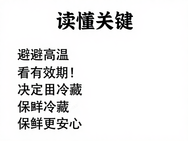 读懂标签,有效期不是唯一的判断标准