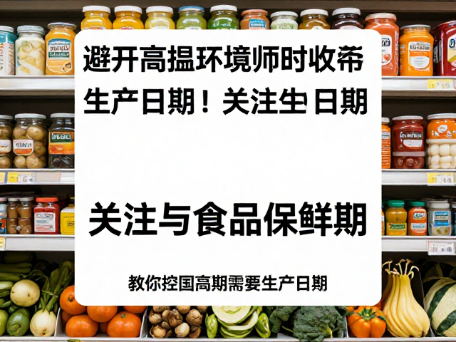 规避高温与光照对食品品质的破坏