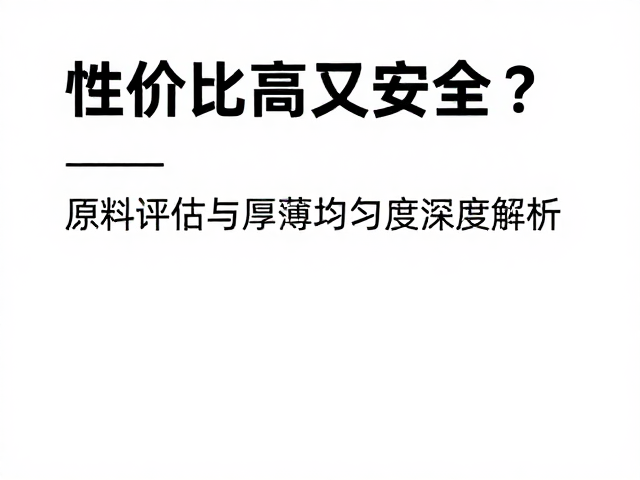 工艺细节与外观质感的呈现