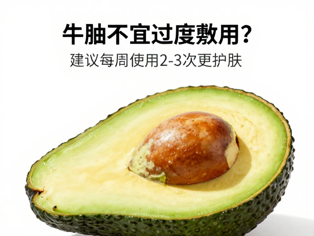 牛油果脂不宜过度敷用?建议每周使用2-3次更护肤