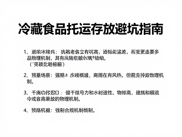 冷链断裂的风险根源与物理机制