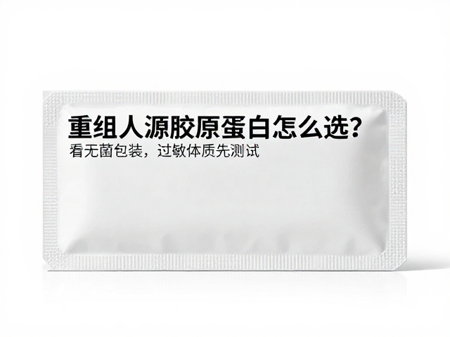 无菌包装是安全使用的硬性指标