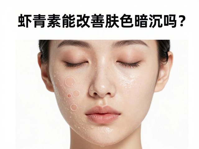 虾青素能改善肤色暗沉吗?油性缺水肌实测功效与护肤建议