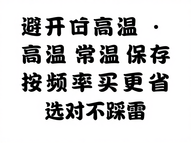 选对不踩雷