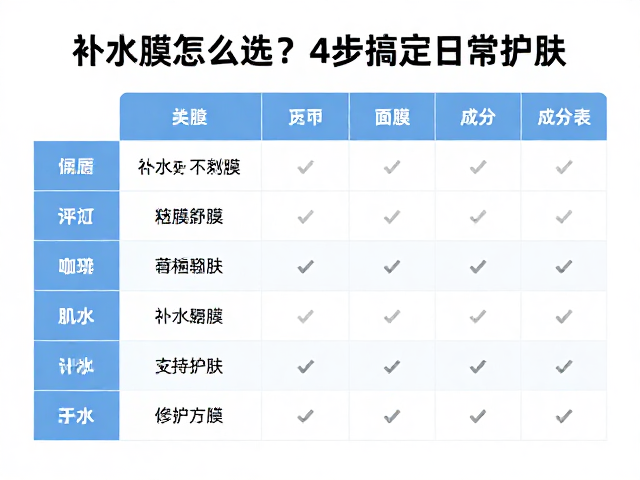 读懂成分表,避开无效护肤的坑