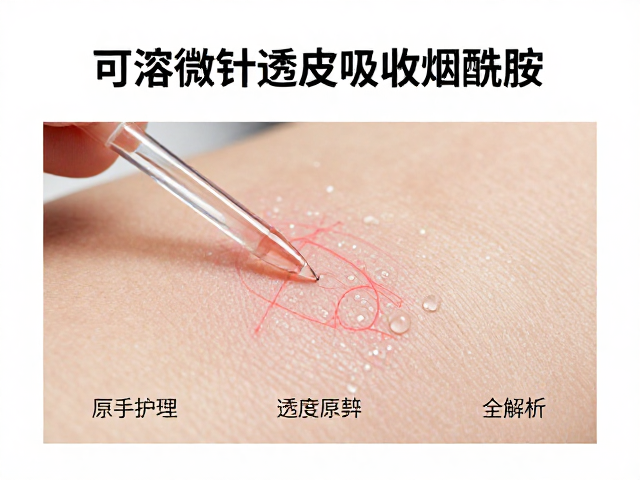 可溶微针透皮吸收烟酰胺,原理、优势与护肤效果全解析
